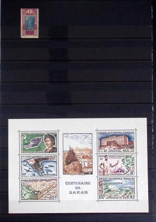 1860-1970 Ensemble de diverses colonies françaises
