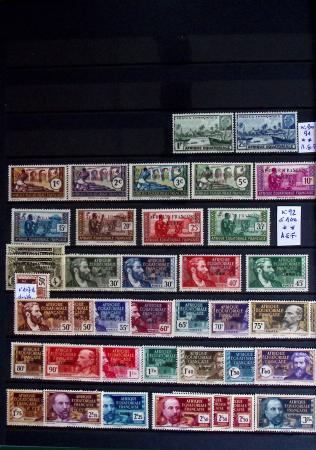 1860-1970 Ensemble de diverses colonies françaises