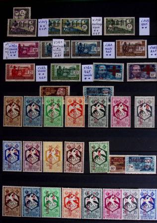 1860-1970 Ensemble de diverses colonies françaises