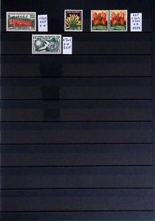 1860-1970 Ensemble de diverses colonies françaises
