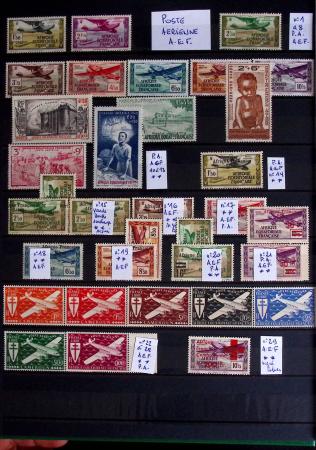 1860-1970 Ensemble de diverses colonies françaises