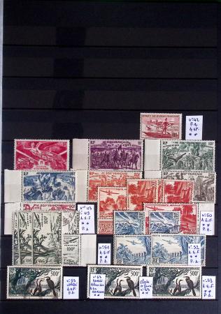 1860-1970 Ensemble de diverses colonies françaises