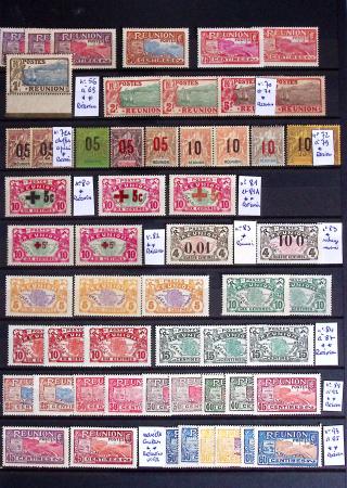 1860-1970 Ensemble de diverses colonies françaises