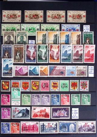 1860-1970 Ensemble de diverses colonies françaises