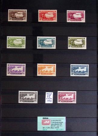 1860-1970 Ensemble de diverses colonies françaises