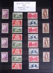 1860-1970 Ensemble de diverses colonies françaises