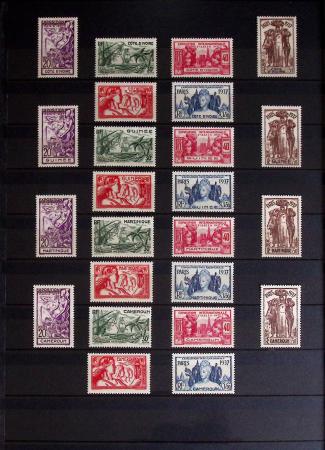 1860-1970 Ensemble de diverses colonies françaises
