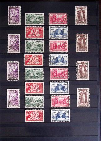 1860-1970 Ensemble de diverses colonies françaises