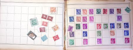 1849-1990,Plusieurs collection de France avec section