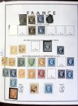 1849-1990,Plusieurs collection de France avec section