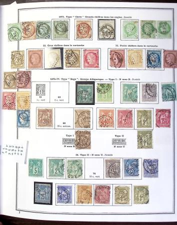 1849-1990,Plusieurs collection de France avec section