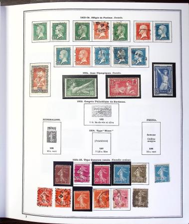 1849-1990,Plusieurs collection de France avec section