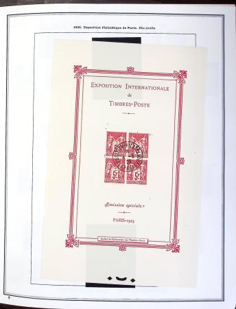 1849-1990,Plusieurs collection de France avec section