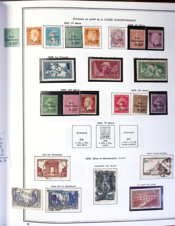 1849-1990,Plusieurs collection de France avec section