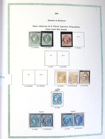 1849-1990,Plusieurs collection de France avec section