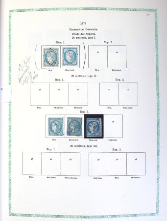 1849-1990,Plusieurs collection de France avec section