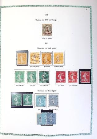 1849-1990,Plusieurs collection de France avec section