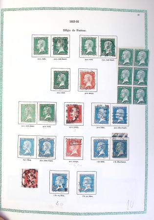 1849-1990,Plusieurs collection de France avec section