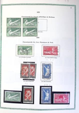 1849-1990,Plusieurs collection de France avec section