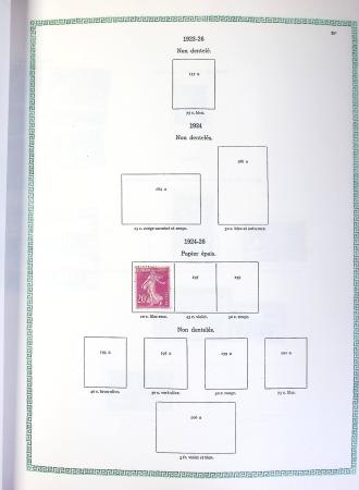 1849-1990,Plusieurs collection de France avec section