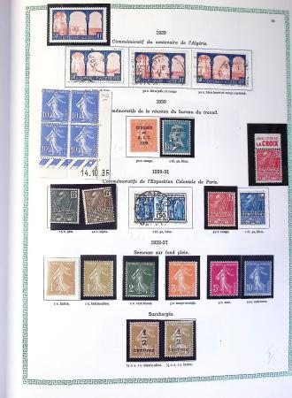 1849-1990,Plusieurs collection de France avec section