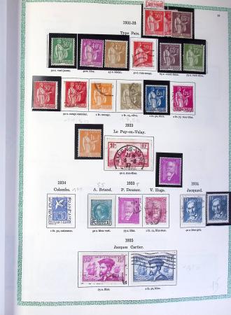 1849-1990,Plusieurs collection de France avec section