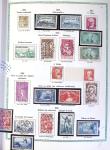 1849-1990,Plusieurs collection de France avec section
