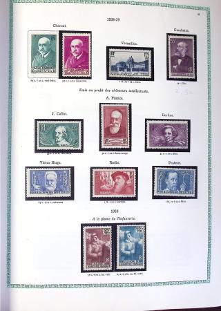 1849-1990,Plusieurs collection de France avec section