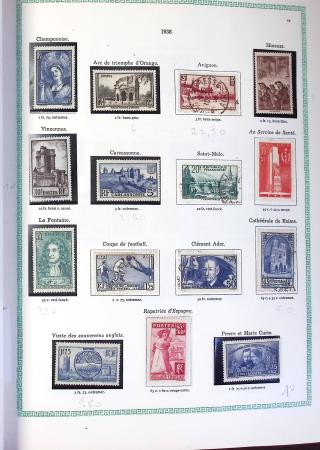 1849-1990,Plusieurs collection de France avec section