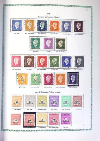 1849-1990,Plusieurs collection de France avec section