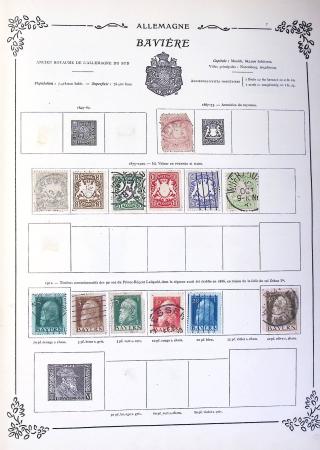 1849-1990,Plusieurs collection de France avec section