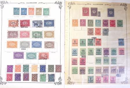 1849-1990,Plusieurs collection de France avec section