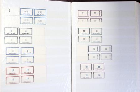 1950-90 Stock de plusieurs centaines de lettres avec