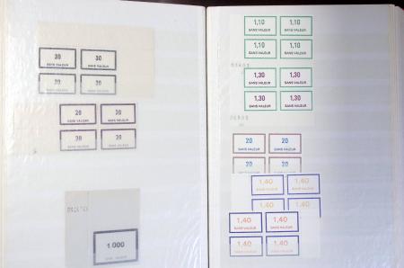 1950-90 Stock de plusieurs centaines de lettres avec