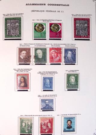 1900-2002, Belle collection d'Allemagne section ancienne