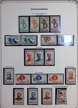 1891-1957 Collection de neufs et d'obl. sur pages Y&T,