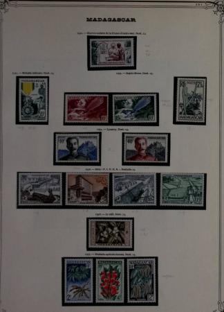 1891-1957 Collection de neufs et d'obl. sur pages Y&T,