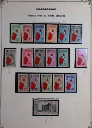 1891-1957 Collection de neufs et d'obl. sur pages Y&T,