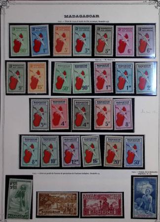 1891-1957 Collection de neufs et d'obl. sur pages Y&T,