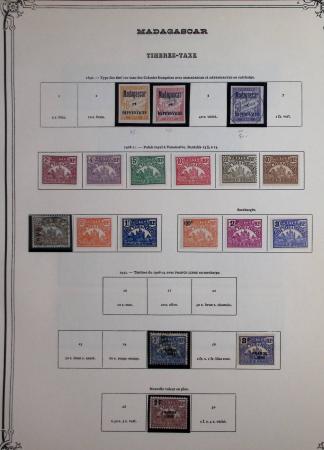 1891-1957 Collection de neufs et d'obl. sur pages Y&T,