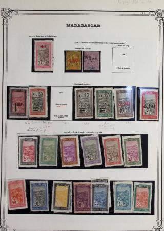 1891-1957 Collection de neufs et d'obl. sur pages Y&T,