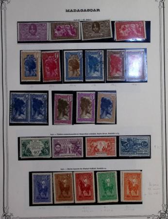 1891-1957 Collection de neufs et d'obl. sur pages Y&T,