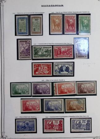 1891-1957 Collection de neufs et d'obl. sur pages Y&T,