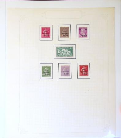 1900-55, Lot de France avant-guerre, avec les valeurs