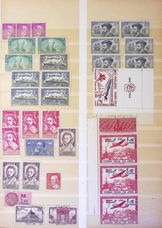 1900-55, Lot de France avant-guerre, avec les valeurs