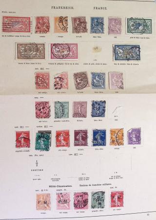 1849-2000 Stock de plusieurs collections plus ou moins
