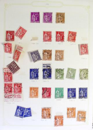 1849-2000 Stock de plusieurs collections plus ou moins