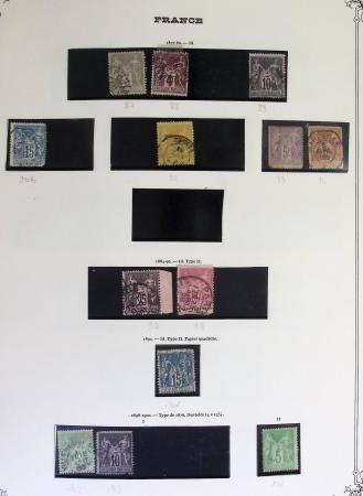 1849-2000 Stock de plusieurs collections plus ou moins