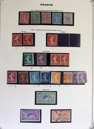 1849-2000 Stock de plusieurs collections plus ou moins