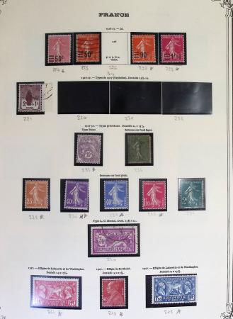 1849-2000 Stock de plusieurs collections plus ou moins